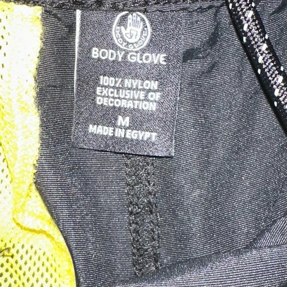 Body Glove Men's Size Medium Black Nylon Shorts Adjustable Waist, New with Tags. - Picture 5 of 7